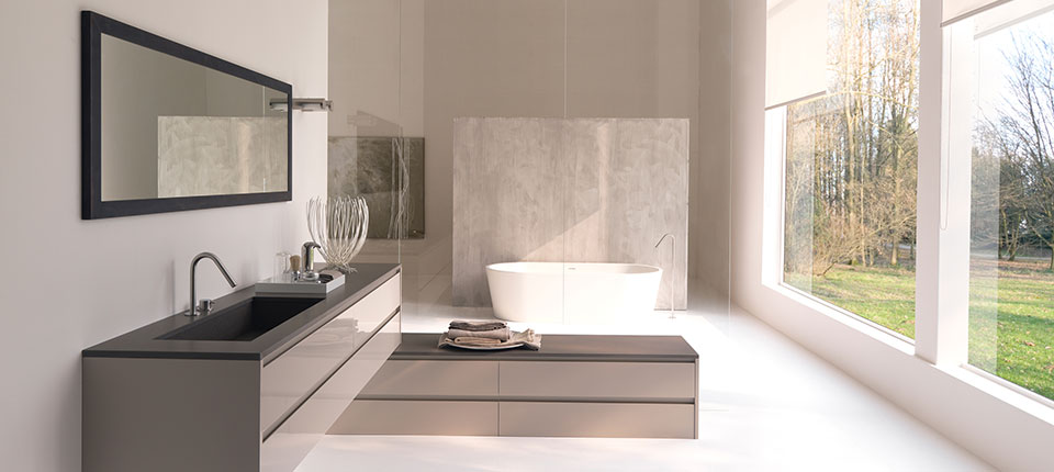 Large Bathroom with Huge Windows